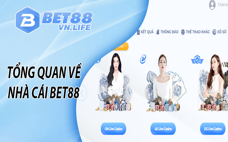 Tổng quan về nhà cái BET88 